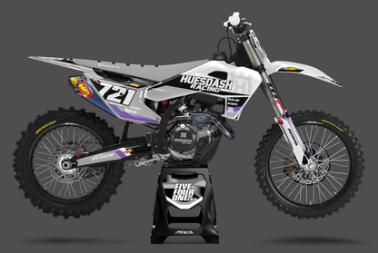 Purple Split Husky Semi Custom